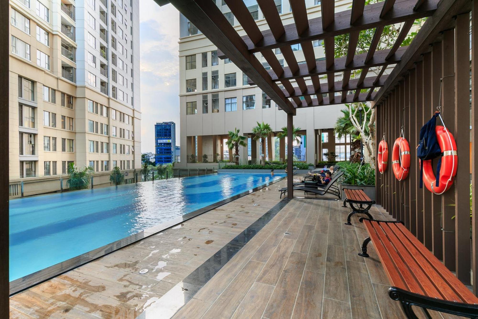 Ct Apartment At Rivergate Residence D4 הו צ'י מין סיטי מראה חיצוני תמונה